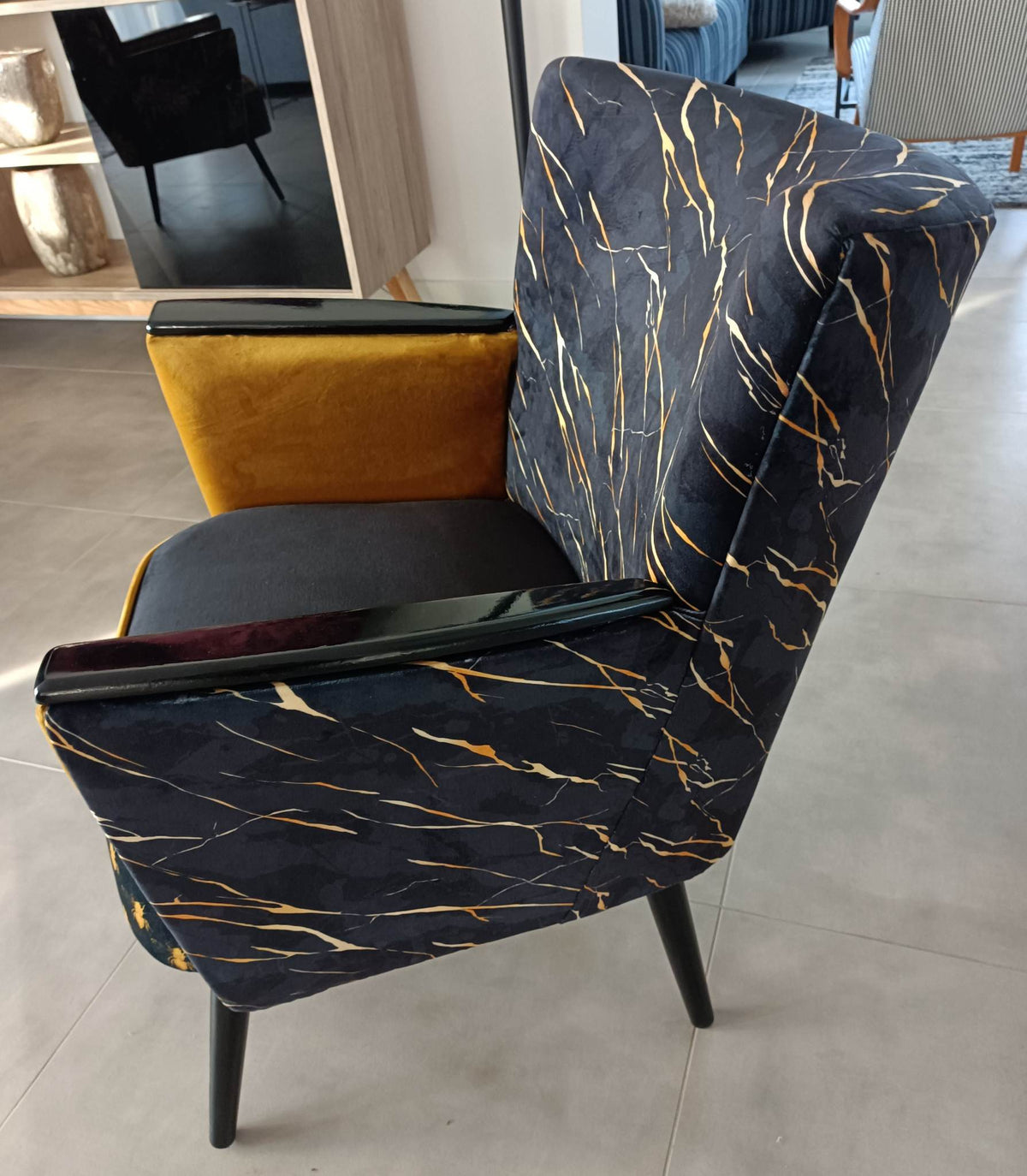 50er Jahre Coctailsessel - 1 Paar, renoviert / aufgearbeitet